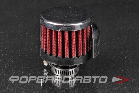 Купить Фильтр вентиляции картерных газов с термо экраном, D=16 мм, красный MELCO 