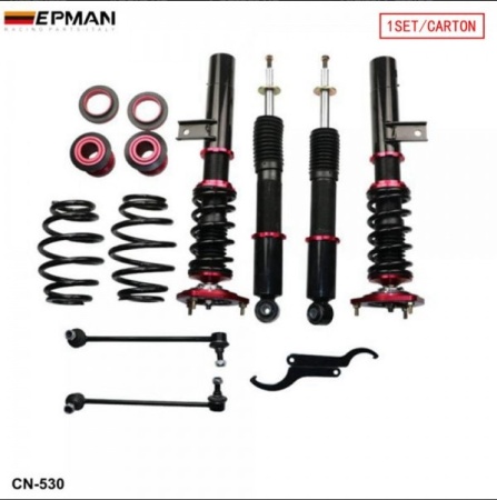 Купить Комплект подвески VW GOLF MK5 2006-2009, пружины F: 8kg, R: 5kg EPMAN CN-530