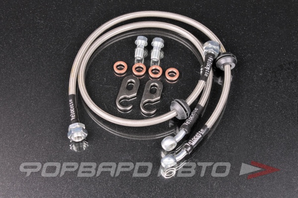 Комплект тормозной системы R18 Toyota Camry VX50 (суппорта + диски + колодки + шланги) BREMBO STYLE 