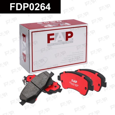 Купить Колодки тормозные FAP FDP0264