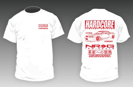 Купить Футболка HARDCORE SHIRT x NRG 2XLARGE WHITE NRG PRI-PR33-W-2XL