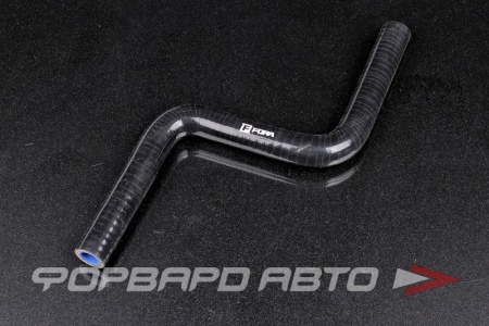 Купить Патрубок силиконовый 16 мм, Z - образный, L=150*150*150 мм, 4 слоя армировки, чёрный FORA ASHUL-16-150