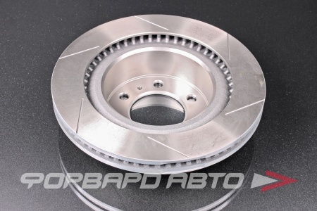 Купить Диск тормозной перфорированный, правый G-BRAKE GFR-22966R