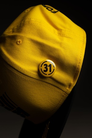 Купить Значок металлический (круглый) "31", желтый ФОРВАРД АВТО 