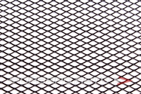 Купить Сетка для бампера/радиатора 1000*400 мм, ромбик - 16*6 мм, черная DOLLEX DKS-017