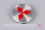Колпачок ступицы для литых дисков MMC, D53/58мм h4-9,5мм, Silver/red лого <> MS-02