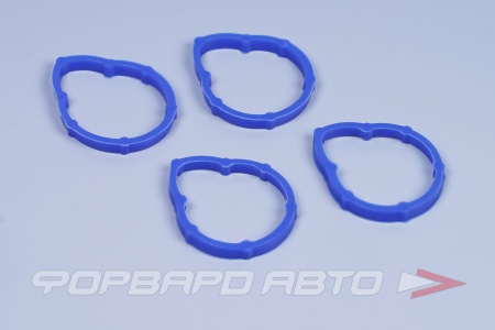 Купить Прокладка коллектора LADA ЛАРГУС, RENAULT Logan 8кл (впускного модуля) силикон синий (к-т 4шт) CS20 08335