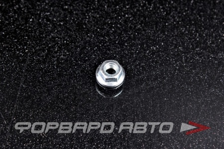 Купить Гайка шестигранная М4*0,7 с фланцем пресс-шайбой оцинк. СИБИРЬ 