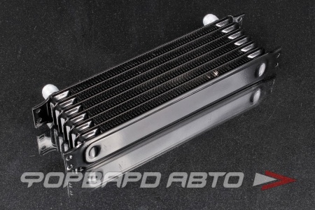 Купить Радиатор масляный 230*89*50 7 рядов универсальный вход AN10 (маслокулер / oil cooler) TRUST TYPE EPMAN TK-OC7BK-AN10