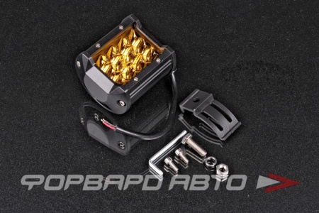 Купить Фара светодиодная 9/32V 36W желтая KS-AUTO KS-CL-312 Y (36W)