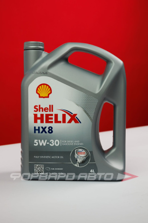 Масло моторное 5W30 4л, HELIX HX8 Synthetic SHELL 550052835