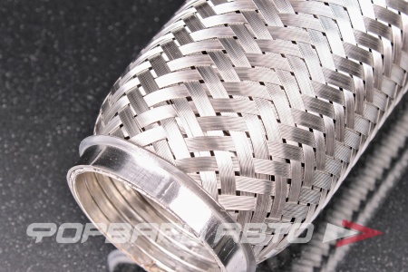 Купить Гофра глушителя 60*250 (Interlock) трехслойная (AISI 304) TIXONA P60250