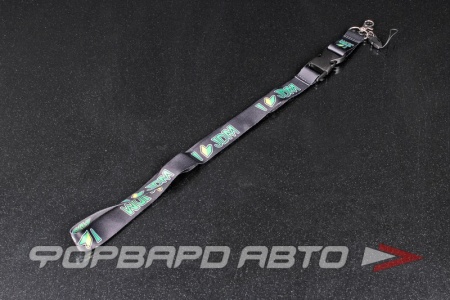 Купить Ланьярд, лента для бейджей "JDM", черный GYCA YT2-L-90