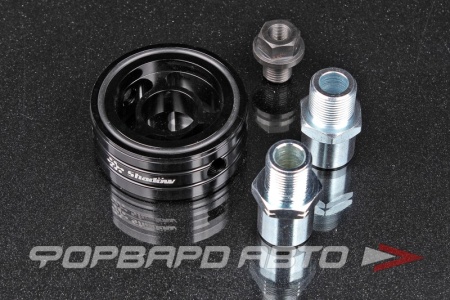 Купить Проставка адаптер под масляный фильтр Honda R18A/R20A черная SHADOW SW40020-03 Купить Проставка адаптер под масляный фильтр Honda R18A/R20A черная SHADOW SW40020-03