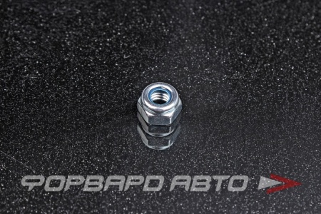 Купить Гайка шестигранная М6*1 самоконтрящаяся с нейлоновой вставкой оцинк. <> 545K-M6