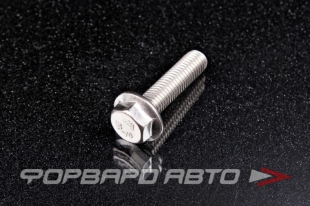 Купить Болт М10*1,5*40 ДИН 6921 А2 нерж. шестигр. гол. с фланцем <> 