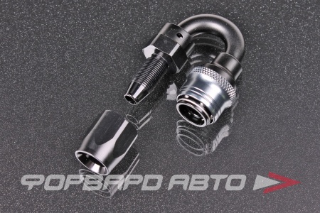 Купить Фитинг AN6 180°, под шланг AN, быстросъемный (quick release) "мама" (female) AB88 