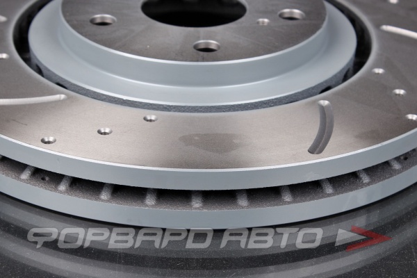 Диск тормозной вентилируемый перфорированный G-BRAKE GFR-21832L