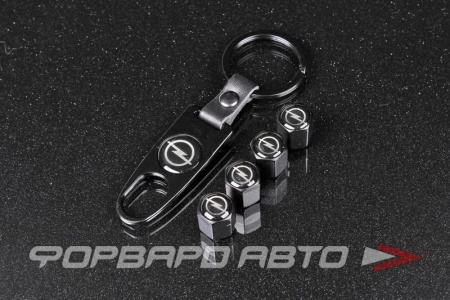 Купить Колпачок вентиля колеса OPEL брелоком, черный MELCO RS-08370