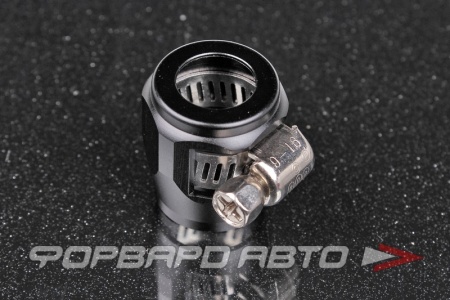 Купить Фитинг AN8 концевой, черный AB88 