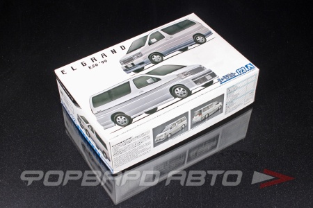 Купить Сборная модель Nissan Elgrand E50 '99 AOSHIMA 06136