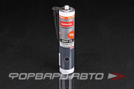 Купить Герметик кузовной полиуретановый черный, 310г NOVOL 33201