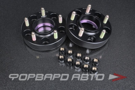 Купить Проставки колесные 30 мм, 5*114,3*12*1,5 HUB = 64,1 -> 73,0 черные, (Honda) TPI TPI-SP53