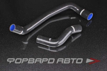 Купить Патрубки радиатора силиконовые Nissan Skyline GT-R BNR34 RB26DETT черные AUTOBAHN88 