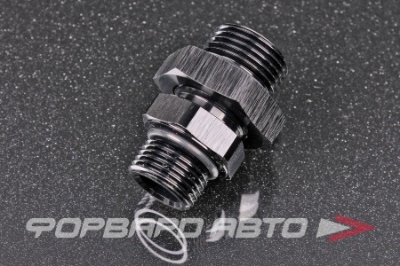 Купить Фитинг соединительный ORB8 - ORB10 "папа" (male) , черный Swivel AB88 