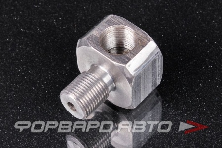 Купить Обманка / проставка кислородного датчика (лямбда-зонда) M18*1,5 90 градусов, сталь Эксцентрик КБ EX1815Fe