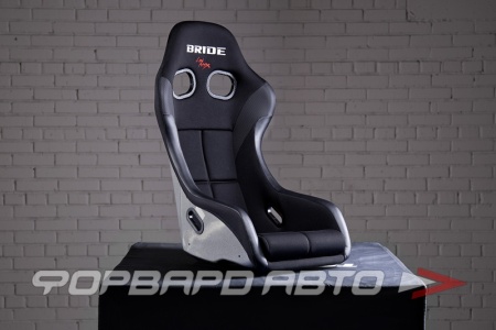 Купить Сиденье спортивное - нерегулируемое "ковш", без салазок, ZETA IV, FRP, черное BRIDE HA1AMF