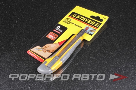 Купить Нож 9мм STAYER 0903 Купить Нож 9мм STAYER 0903