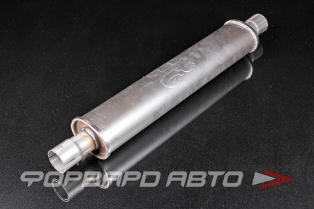 Купить Резонатор универсальный вход/выход = 45 мм, овал = 84/110ммм, длина = 690 мм CBD RUAL005