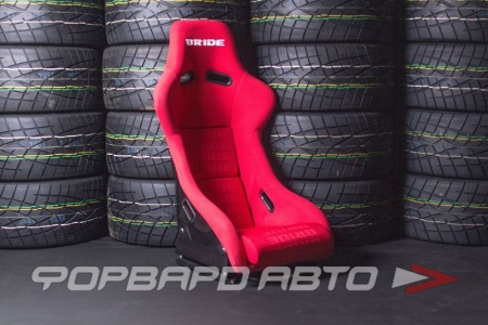 Купить Кресло + салазки НЕРЕГУЛИРУЕМОЕ (ковш) красное, BRIDE ZETA III style  RAH RD