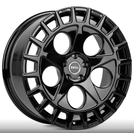 Купить Диск колесный 5*120 R22" 9,5J ET35 DIA 72,6 SL041-SV326, чёрный глянцевый SKILL SL041-SV326