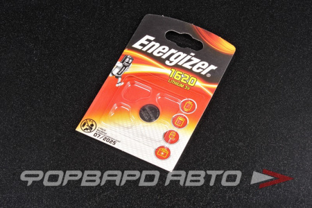 Элемент питания 3V  литиевая ENERGIZER CR1620