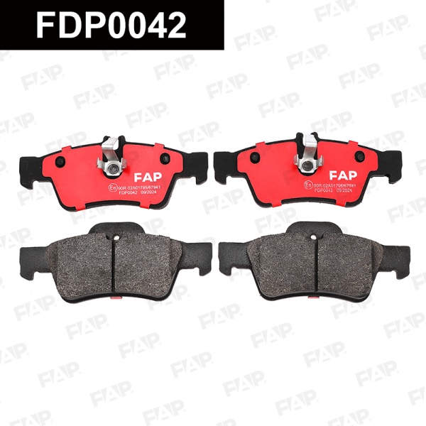 Колодки тормозные FAP FDP0042