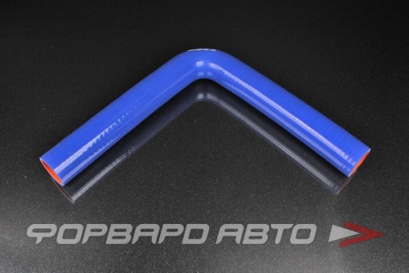 Купить Патрубок силиконовый 40 мм, 90°, L=300*300 мм, синий MELCO 90-40-300-300