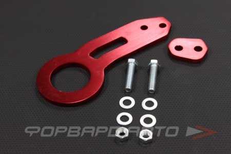 Купить Крюк буксировочный универсальный 45 градусов красный MELCO 