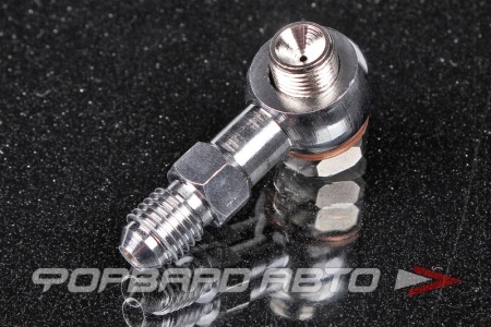 Купить Фитинг BANJO AN4 + болт М11*1,0 мм, рестриктор - 2 мм, масло, ММC EVO I-X ZAGE 