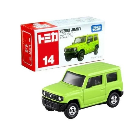 Купить Модель Suzuki Jimny, масштаб 1:57, Takara Tomy Dream Tomica No. 14 TOMICA 