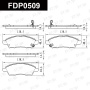 Колодки тормозные FAP FDP0509