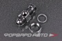 Фитинг AN8 - 1/8" - ORB8, для датчика, папа/мама/папа (L- 42mm) AB88 