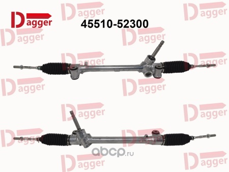 Купить Рейка рулевая TOYOTA RACTIS 2010- / SPADE 2015- / YARIS / VITS 2011- / AQUA 2011- / COROLLA AXIO / FIELDER 2013 - RHD DAGGER 4551052300