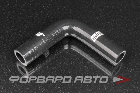 Купить Патрубок силиконовый 19 мм, 90°, чёрный AUTOBAHN88 