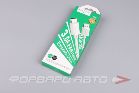 Купить Кабель USB Type-c белый 1м HOCO X88