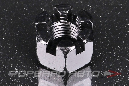 Купить Гайка М10*1,25*12 S17 рулевого наконечника корончатая HYUNDAI / KIA 13134-10007B