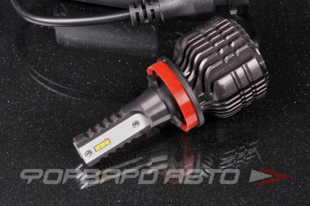 Купить Лампа светодиодная головного света H8/H11/H16 12V 40W 6000K с радиатором SARITI F5/H11 12V