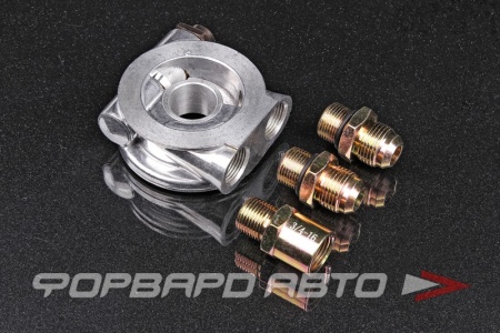 Купить Проставка адаптер под масляный фильтр, с термостатом, AN10, 3/4-16UNF EPMAN EP-OL0404-34-AN10