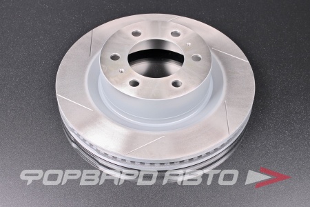 Купить Диск тормозной перфорированный, правый G-BRAKE GFR-22966R